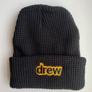 Drew House Secret Waffle Beanie in Black